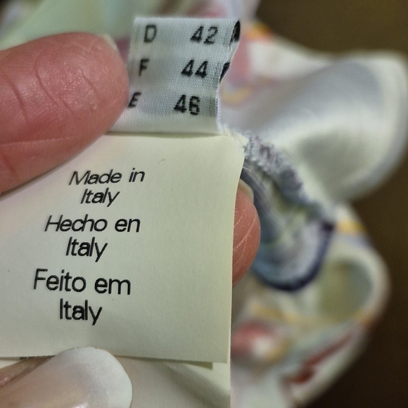 Class Roberto Cavalli: Floral & Feminine Just Beautiful Sz USA 14. (#1675). - Picture 8 of 17